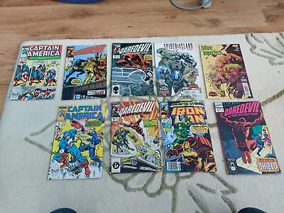 Buy Collection Of Vintage 1980s, 90s, 2000s, Marvel US Comics, Iron-man, Daredevil,  • 0.99£
