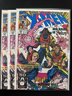 Buy Uncanny X-Men #282 KEY Comic 1st Cameo App & Cover Of Bishop 1991 VF/NM *A3 • 23.82£