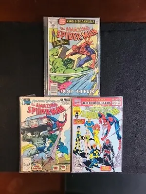 Buy Amazing Spider-Man Annual #12, 23, 26 (1978, 1989, 1992 Marvel Comics) Lot Of 3  • 32.44£