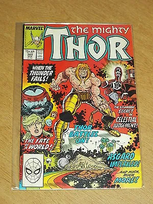 Buy Thor The Mighty #389 Vol 1 Marvel March 1988 • 4.49£