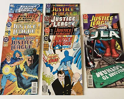 Buy DC Comics Justice League Of America Justice League Europe  JLA 9 Comic Bundle • 7£