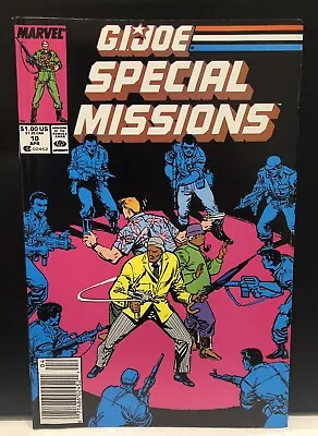 Buy G.I Joe Special Missions #10 Comic , Marvel Comics, Newsstand • 3.05£
