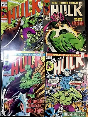 Buy Lot Of 4 Marvel Hulk Comics • 59.96£