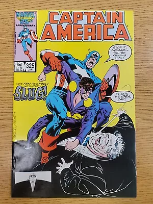 Buy Captain America 325  Slugfest  1986 Hi Grade Condition [ We Combine Shipping ] • 6.32£