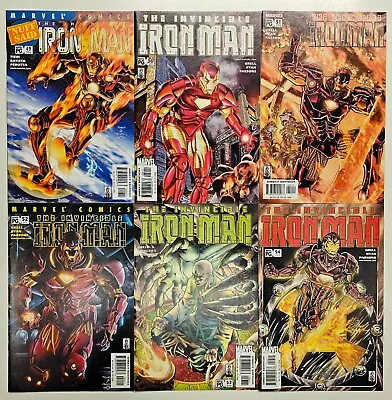Buy Marvel Comics Iron Man Vol 3 Key Run 6 Issue Lot 49 50 51 52 53 54 High Grade FN • 0.99£
