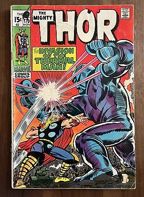 Buy Mighty Thor #170  Nov 1969 - 1st Thermal Man..silver-age! • 8£