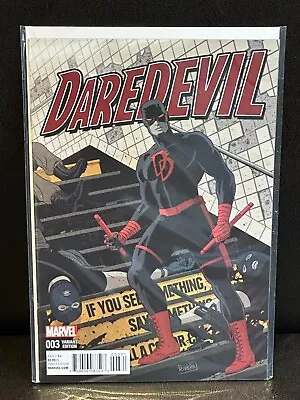 Buy 🔥DAREDEVIL #3 Variant Awesome PAOLO RIVERA 1:25 Ratio Cover - MARVEL 2016 NM🔥 • 7.50£