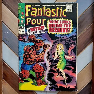 Buy Fantastic Four #66 VG/FN (Marvel 1967) KEY Origin Of HIM (Warlock) KIRBY & LEE • 63.95£