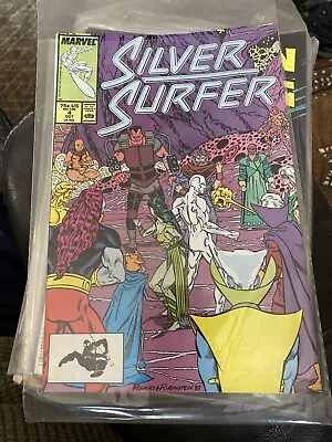 Buy Silver Surfer #4 1987 • 3.99£
