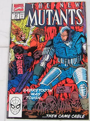Buy The New Mutants #91 July 1990 Marvel Comics • 3.19£