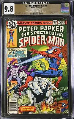 Buy Spectacular Spider-Man 25 CGC 9.8 Savannah PEDIGREE • 782.39£