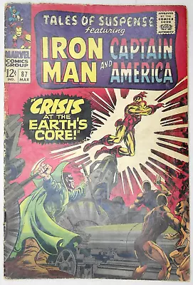 Buy Tales Of Suspense #87 Captain America Iron Man Marvel Comics (1967) • 14.95£