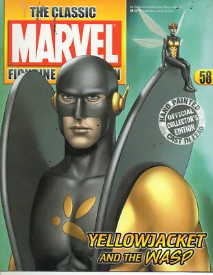 Buy Classic Marvel Figurine Collection #58 Yellowjacket And The Wasp : Magazine Only • 1.95£