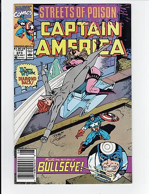 Buy Captain America #373 NM 9.4 Newsstand White Pages • 19.72£
