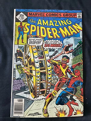 Buy The Amazing Spider-Man # 183 1978 Marvel Comics Rocket Racer • 27.98£