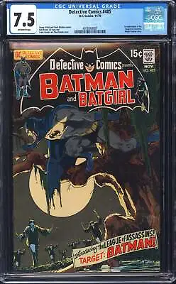Buy Detective Comics 405 CGC 7.5 • 390.24£