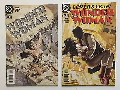 Buy Wonder Woman #206 & 207 (DC 2004) 2 X VF/NM Condition Comics • 13.88£