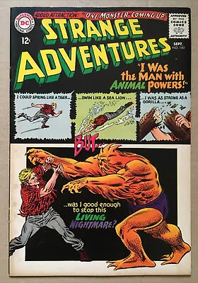 Buy Strange Adventures # 180 (sep 1965) Dc/ Origin & 1st Appearance Of Animal Man!!! • 275£
