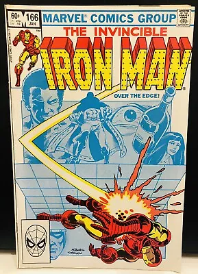 Buy Iron Man #166 Comic , Marvel Comics 1st App Obadiah Stane  “Iron Monger” • 6.50£