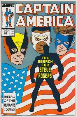 Buy Captain America #336 Comic Book - Marvel Comics! • 4.73£