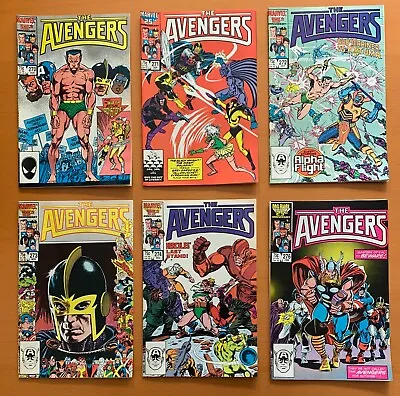 Buy Avengers #270, 271, 272, 273, 274, 276, 278, 279, 280 & 281 (Marvel 1986) 10 X • 59.50£