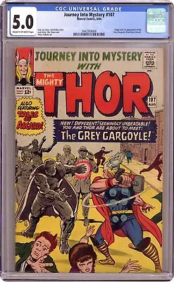 Buy Thor Journey Into Mystery #107 CGC 5.0 1964 3942958006 • 116.51£