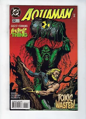 Buy AQUAMAN # 32 (DC Comics, Guest Starring SWAMP THING, High Grade, MAY 1997) • 3.95£