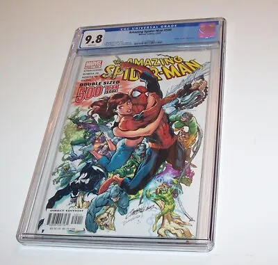 Buy Amazing Spiderman #500 - Marvel 2003 Modern Age Issue - CGC NM/MT 9.8 • 99.94£