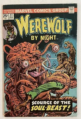 Buy Werewolf By Night #27 ~ 1975 Marvel ~ Lots Of Pics ~ Mvs ~ G/vg • 5.20£