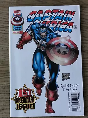 Buy Marvel Comics Captain America 'Courage' 1st Issue Vol 2 #1 Nov 1996 • 2.99£