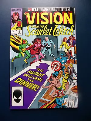 Buy VISION And The Scarlet Witch. 6 VOL 2 MARCH A TWELVE - ISSUE LIMITED SERIES.1986 • 4£