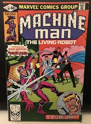 Buy MACHINE MAN #16 Comic Marvel Comics • 2.68£