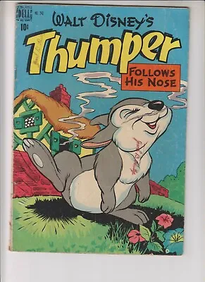 Buy Four Color 243 VG+ (4,5) 9/49  Thumper Follows His Nose!  Nice Disney Book! • 22.20£