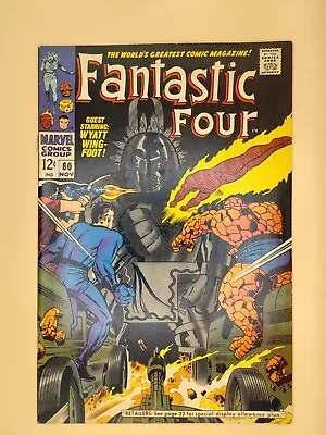 Buy FANTASTIC FOUR #80 Marvel Comics 1968 1st Tomazooma. Nice Comic  • 27.67£
