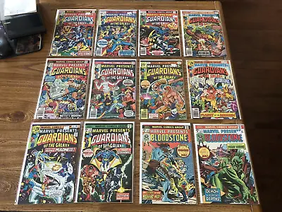 Buy Marvel Presents #1,2,3,4,5,6,7,8,9,10,11,12 (1975) #1-12 Guardians FN-VF • 101.71£