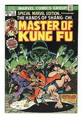 Buy Special Marvel Edition #15 FN 6.0 1973 1st App. Shang Chi • 157.69£