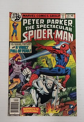Buy Peter Parker, The Spectacular Spider-Man #25 (First Printing) DEC 1978 Newsstand • 10.05£