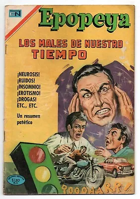 Buy EPOPEYA #157 Los Males De Nuestro Tiempo, Novaro Mexican Comic 1970 • 4.81£