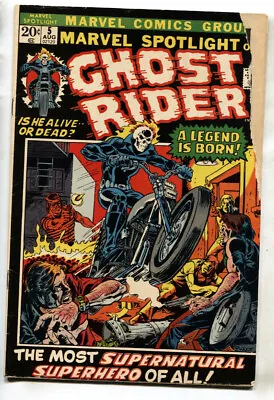 Buy Marvel Spotlight #5 -1st Appearance Ghost Rider Comic 1972 Marvel-bronze-age • 598.60£