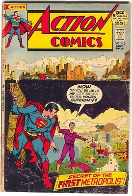 Buy Action Comics 412 DC 1972 VG Superman Nick Cardy House Of Secrets 62 • 4.74£