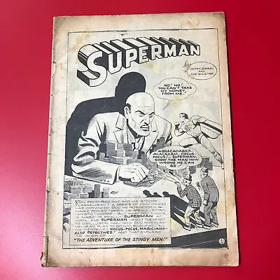 Buy Super Adventure Comics #88 1950's - Has Joker Story From Detective #62 Bob Kane • 70.91£