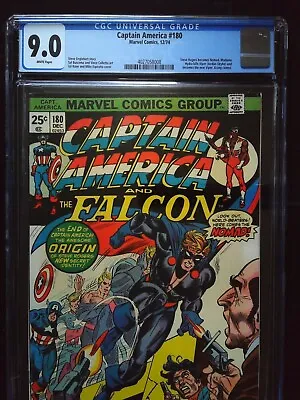 Buy Captain America 180 CGC 9.0 Madame Hydra Becomes Viper. Nomad. • 250£