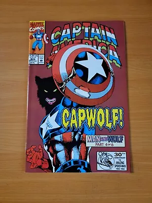 Buy Captain America #405 Direct Market Edition ~ NEAR MINT NM ~ 1992 Marvel Comics • 13.40£