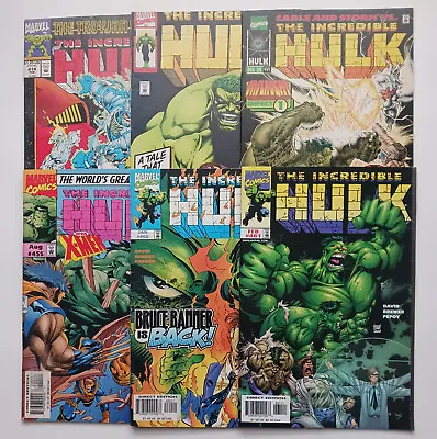Buy Marvel Comics Incredible Hulk Bundle F- To VF 6 Comics • 6.50£