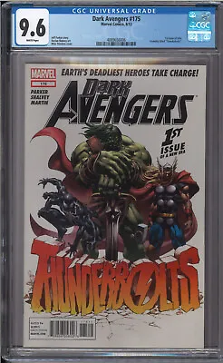 Buy Dark Avengers #175 - CGC 9.6 - 1st Issue With New Title / Deodato Cover • 63.34£