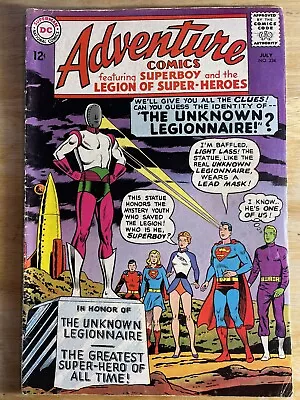 Buy Adventure Comics #334 (1965) Silver Age Superboy & The Legion High Grade Dc • 72.31£