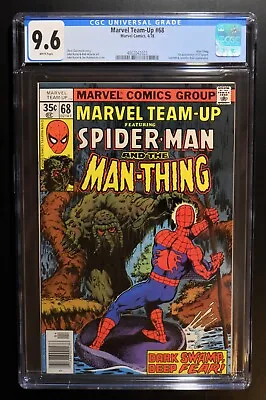 Buy MARVEL TEAM-UP #68 CGC 9.6 - WP *1st Appearance D'SPAYRE* NEWSSTAND EDITION !! • 236.69£