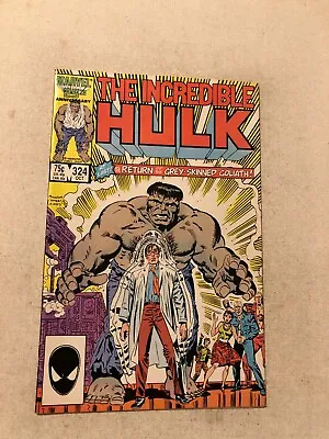 Buy Incredible Hulk  #324 Nm- 9.2 2nd Appearance Of The Grey Hulk • 23.75£