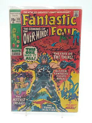 Buy Fantastic Four #113 1971 Marvel LOW GRADE Reading Copy • 9.39£