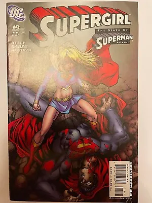 Buy SUPERGIRL # 19 (DC Comics - DEATH OF SUPERMAN AGAIN! - Sept 2007)  • 4£